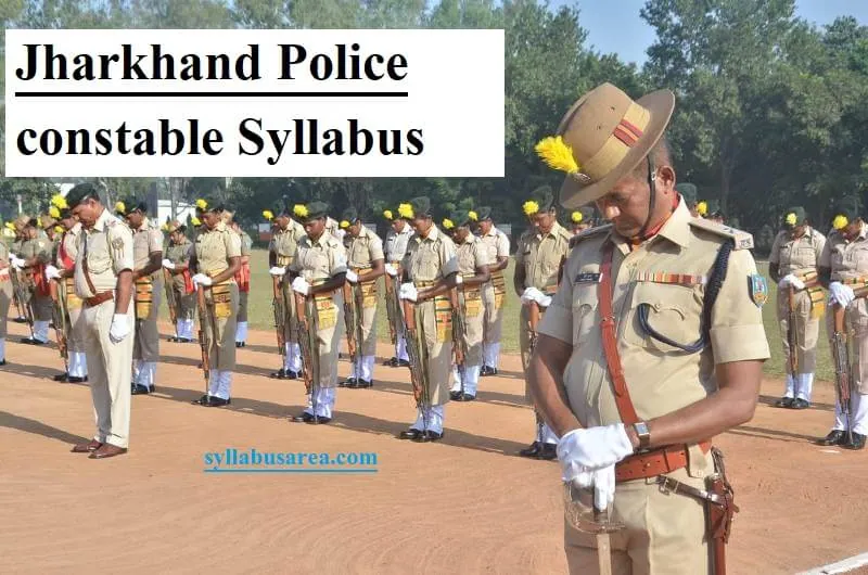 Jharkhand Police constable Syllabus In Hindi 2023