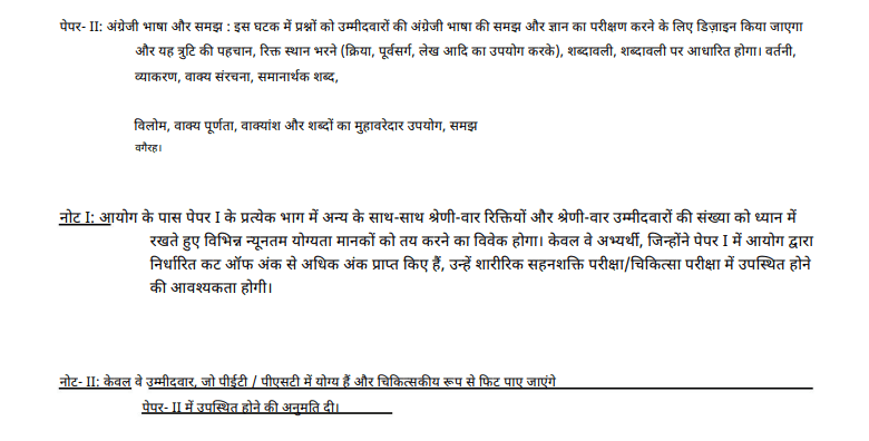 SSC CPO syllabus 2023 PDF In hindi