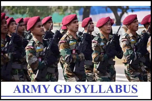 army gd syllabus in hindi 2023 PDF Download